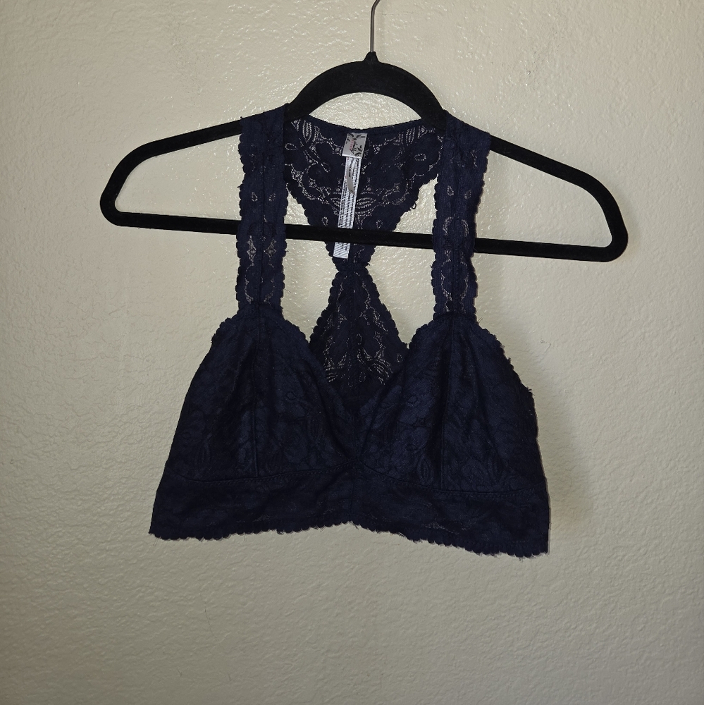 Free People Intimately Lace Bralette Large